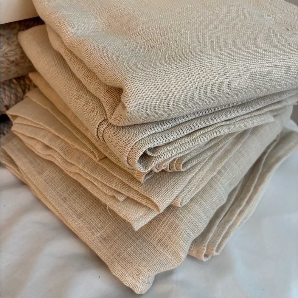 COPY - Natural Linen 84” length Curtains
